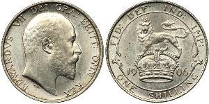 1 Shilling United Kingdom of Great Britain and Ireland (1801-1922) Silver Edward VII (1841-1910)