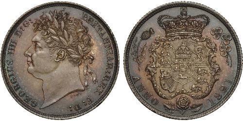 1 Shilling United Kingdom of Great Britain and Ireland (1801-1922) Silver George IV (1762-1830)