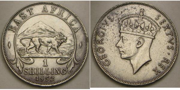 1 Shilling East Africa  
