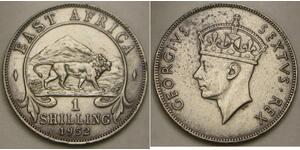 1 Shilling África Oriental  