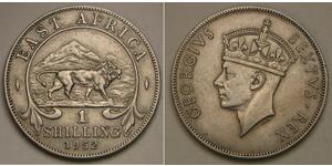 1 Shilling 东非  