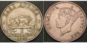 1 Shilling 东非  