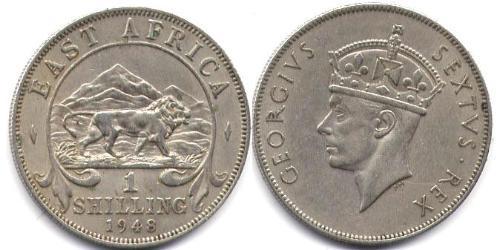 1 Shilling 东非  
