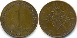 1 Shilling 奥地利  