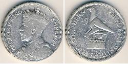 1 Шилінг Південна Родезія (1923-1980) Срібло Георг V (1865-1936)