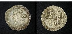 1 Shilling 英格兰王国 銀 查理一世 (英格蘭) (1600 - 1649)