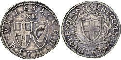 1 Shilling 英格兰联邦 銀 