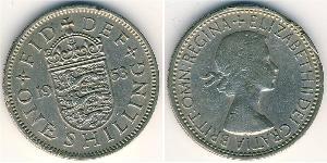 1 Shilling United Kingdom (1922-) 銅/镍 伊丽莎白二世 (1926-2022)