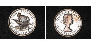 1 Shilling 新西兰 銅/镍 伊丽莎白二世 (1926-2022)