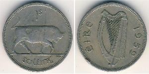 1 Shilling 爱尔兰共和国 銅/镍 