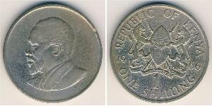 1 Shilling 肯尼亚 (1963 - ) 銅/镍 