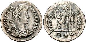 1 Siliqua Römische Kaiserzeit (27BC-395) Silber Gratian  (359-383)