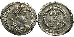 1 Siliqua Byzantine Empire (330-1453) Silver Valens (328-378)