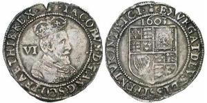1 Sixpence Royaume d