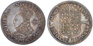 1 Sixpence Königreich England (927-1649,1660-1707) Silber Elizabeth I (1533-1603)