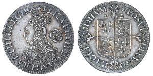 1 Sixpence Königreich England (927-1649,1660-1707) Silber Elizabeth I (1533-1603)