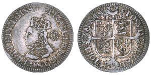1 Sixpence Königreich England (927-1649,1660-1707) Silber Elizabeth I (1533-1603)