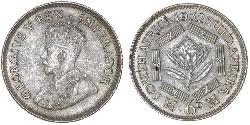 1 Sixpence Südafrika (1910 - ) Silber George V (1865-1936)
