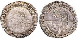 1 Sixpence Kingdom of England (927-1649,1660-1707) Silver Elizabeth I (1533-1603)