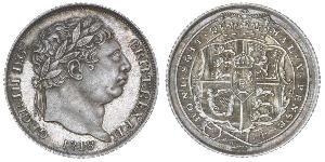 1 Sixpence / 6 Penny Regno Unito di Gran Bretagna e Irlanda (1801-1922) Argento Giorgio III (1738-1820)