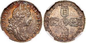 1 Sixpence / 6 Penny Regno d