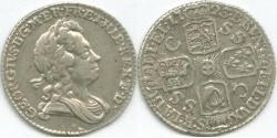 1 Sixpence / 6 Penny Königreich Großbritannien (1707-1801) Silber Georg I (1660-1727)