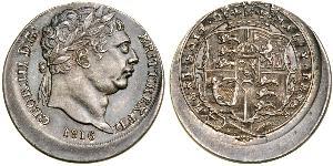 1 Sixpence / 6 Penny Vereinigtes Königreich von Großbritannien und Irland (1801-1922) Silber Georg III (1738-1820)
