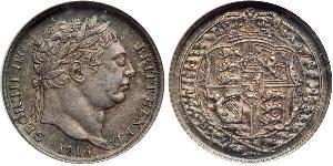 1 Sixpence / 6 Penny United Kingdom of Great Britain and Ireland (1801-1922) Silver George III (1738-1820)