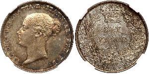 1 Sixpence / 6 Penny United Kingdom of Great Britain and Ireland (1801-1922) Silver Victoria (1819 - 1901)