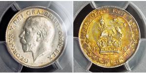 1 Sixpence / 6 Penny United Kingdom of Great Britain and Ireland (1801-1922) Silver George V of the United Kingdom (1865-1936)