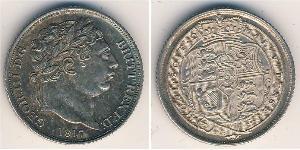 1 Sixpence / 6 Penny United Kingdom of Great Britain and Ireland (1801-1922) Silver George III (1738-1820)