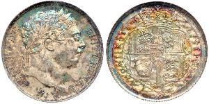 1 Sixpence / 6 Penny United Kingdom of Great Britain and Ireland (1801-1922) Silver George III (1738-1820)