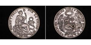 1 Sol Perú Plata 