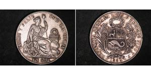 1 Sol Perú Plata 