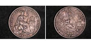 1 Sol Perú Plata 