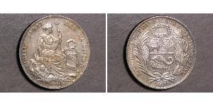 1 Sol Perú Plata 