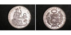 1 Sol Perú Plata 