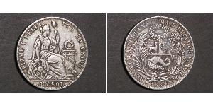 1 Sol Perú Plata 