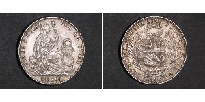 1 Sol Perú Plata 
