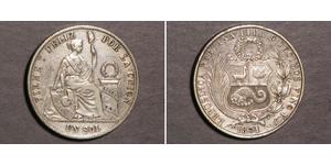 1 Sol Perú Plata 