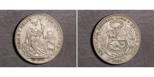 1 Sol Perú Plata 