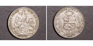 1 Sol Perú Plata 