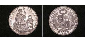 1 Sol Peru Silber 
