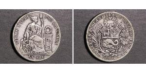 1 Sol Peru Silber 