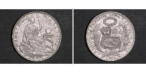 1 Sol Peru Silber 