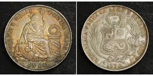 1 Sol Peru Silber 
