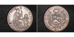 1 Sol Peru Silber 