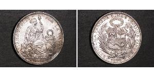 1 Sol Peru Silber 
