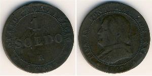 1 Soldo Papal States (752-1870)  Pope Pius IX (1792- 1878)