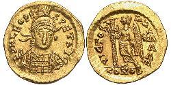 1 Solidus Byzantinisches Reich (330-1453) Gold Leo I (401-474)